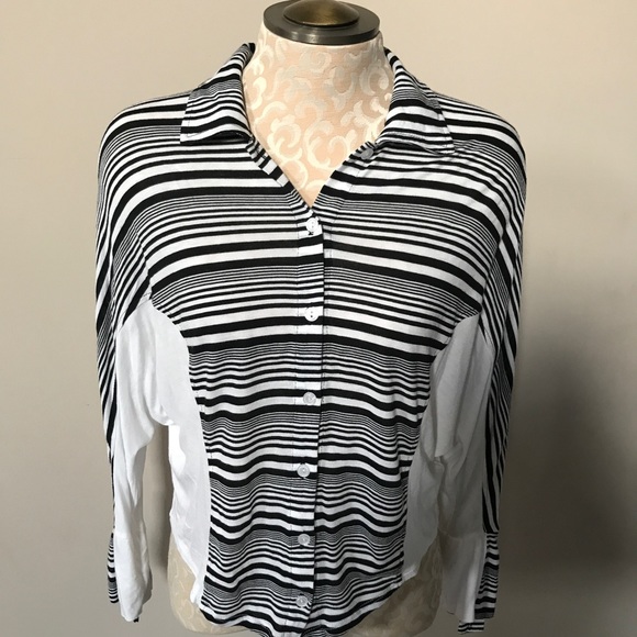 Bebe Striped Top - Picture 2 of 8