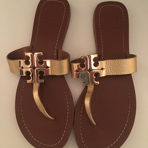 Tory Burch - Moore gold sandals