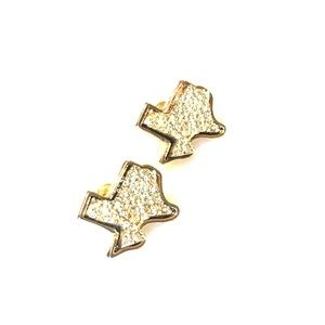Gold Texas Earrings