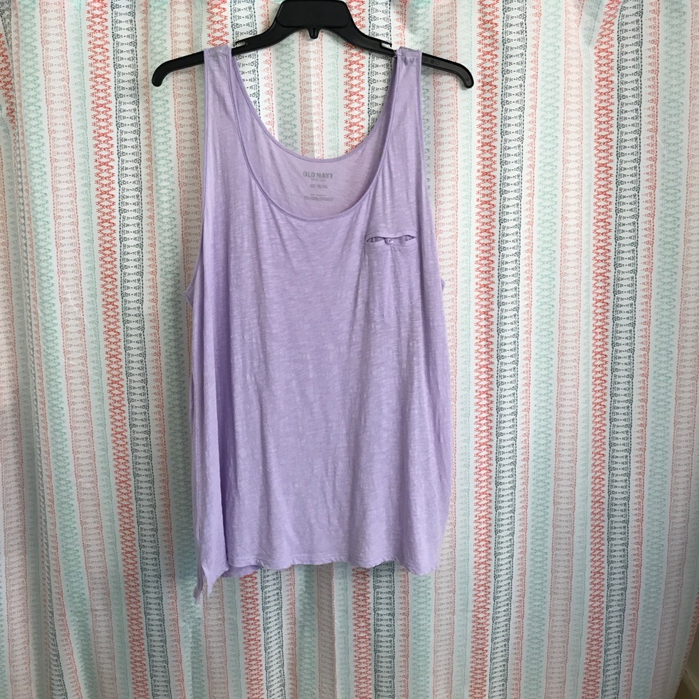 SOLD - NWOT Old Navy Lavender Tank Top -XXL