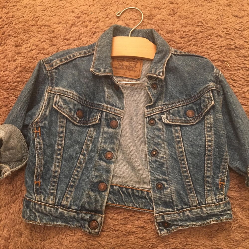 Toddler boys Levi's jean jacket
