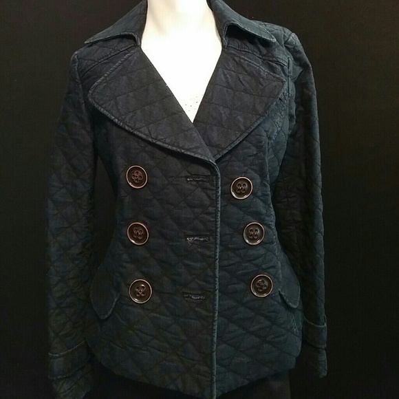 Focus 2000 Jackets & Blazers - Gorgeous quilted jean jacket
