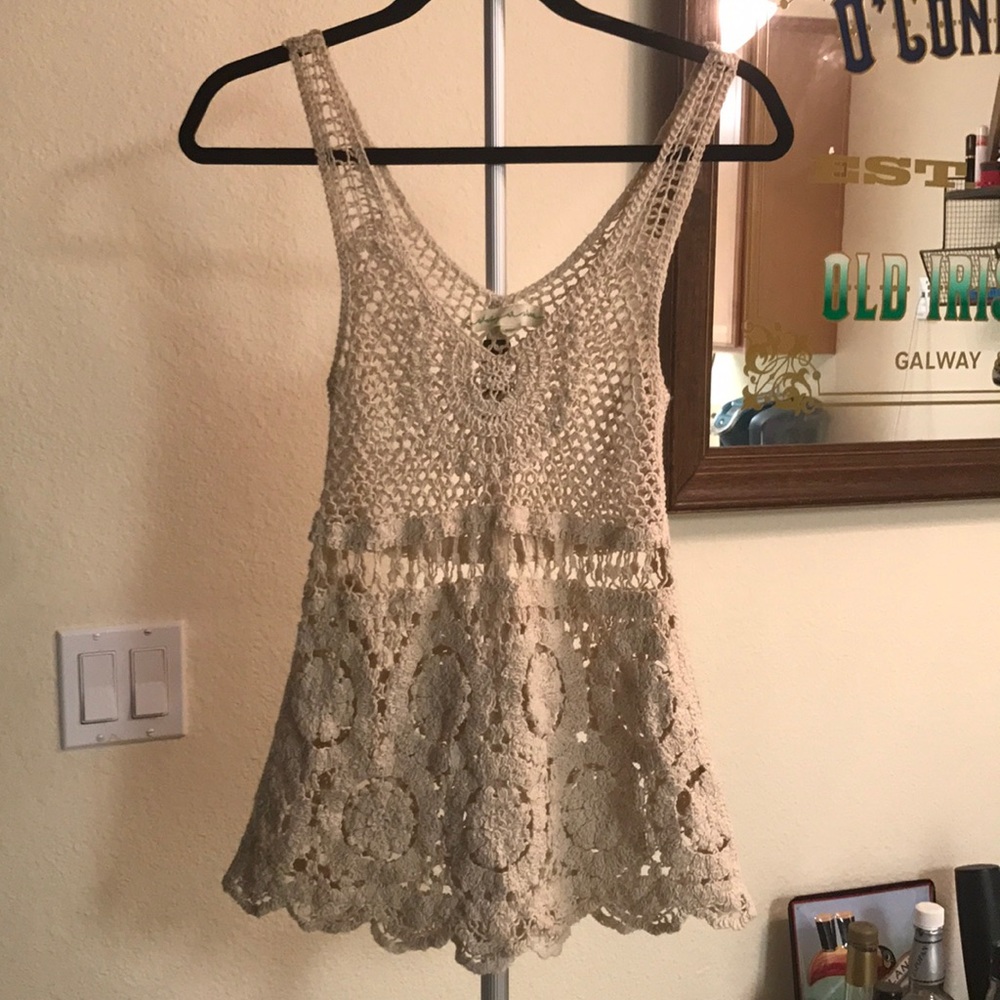 Crochet top from urban outfitters