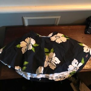 Hollister flower skirt