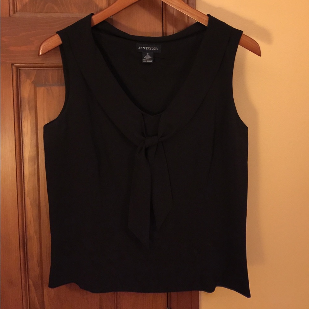 Ann Taylor Sleeveless Silk Top
