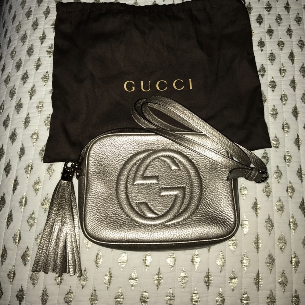 GUCCI Soho Leather Disco cross body bag