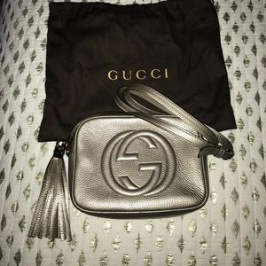 GUCCI Soho Leather Disco cross body bag