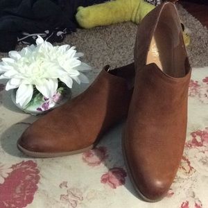 Franco Sarto Leather Booties 13M
