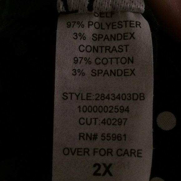 Blue with white polka dots sleeveless dress - Picture 5 of 5