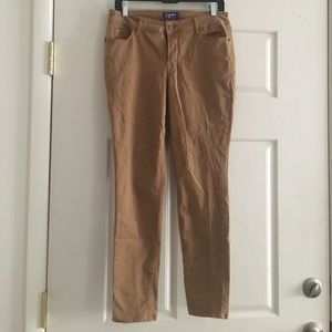 Old Navy camel rockstar jeans 10