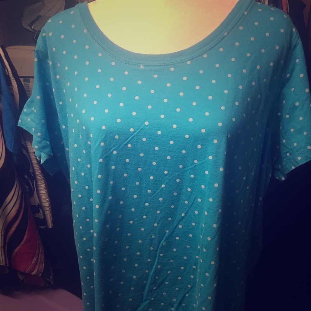 Polka dot tee