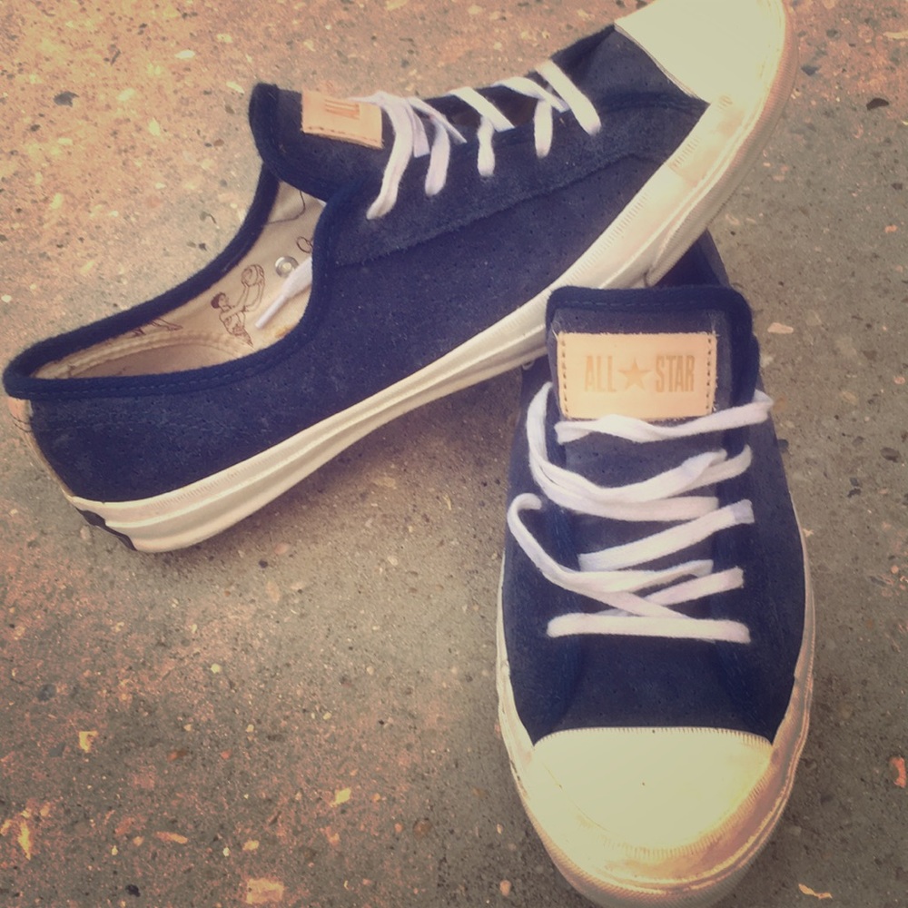 Authentic Navy Converse