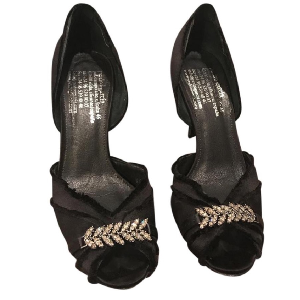Pedro Garcia Dior Satin Sandal