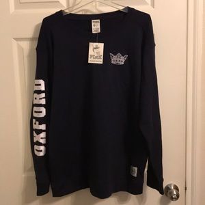 FINAL PRICE.  Victoria Secret sweatshirt. Oxford