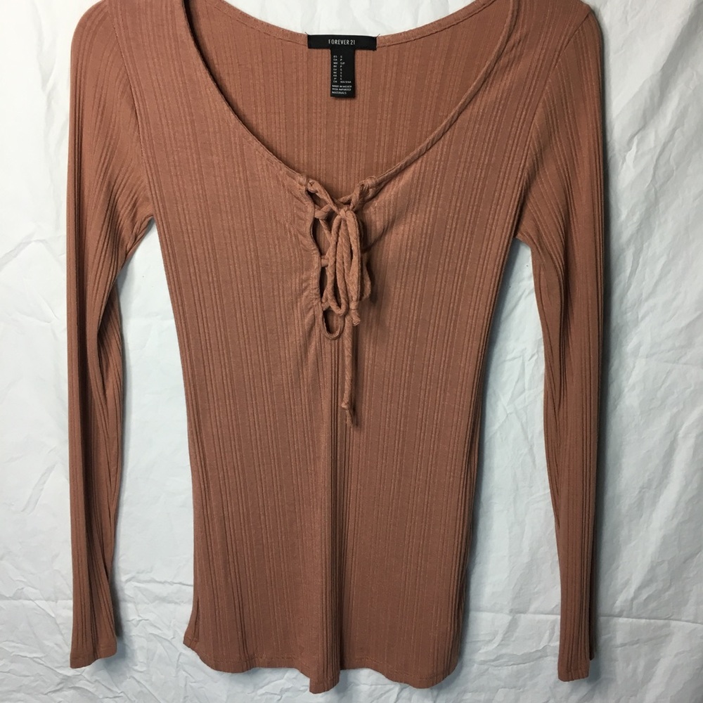 Rusty orange long sleeve