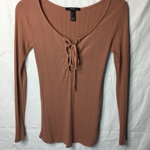 Rusty orange long sleeve