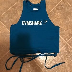 Gymshark ribbon crop top