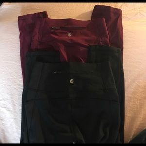 2 pairs of Lululemon leggings