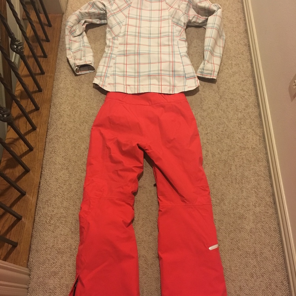 Ski shell and ski pants