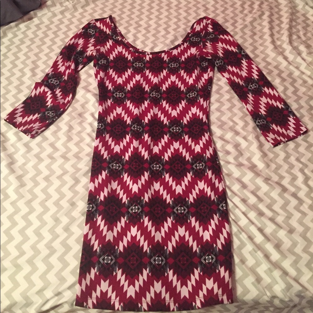 Cotton, patterned dress