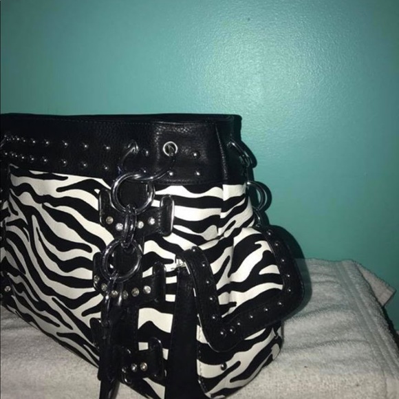 Zebra Print Purse - Picture 2 of 3