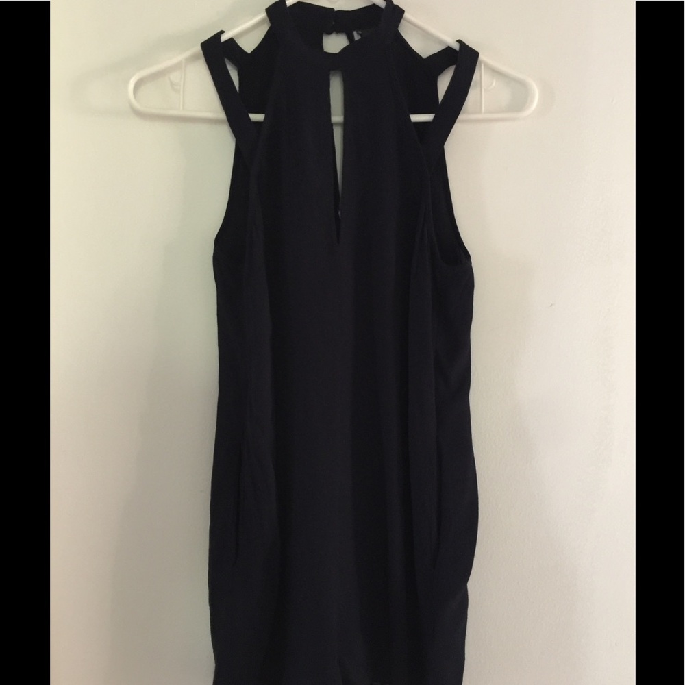 Dark Blue Romper