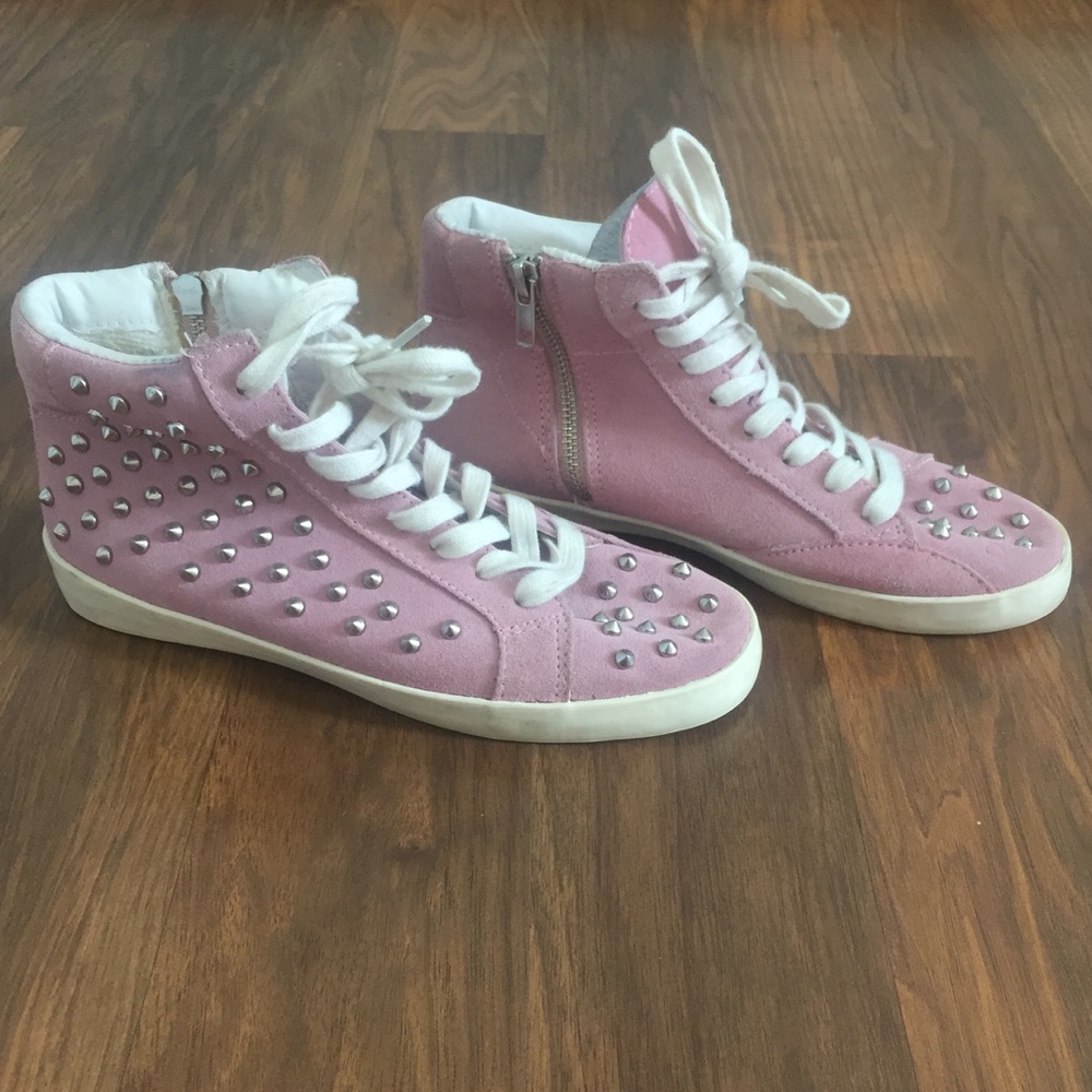 Pink Studded shoes