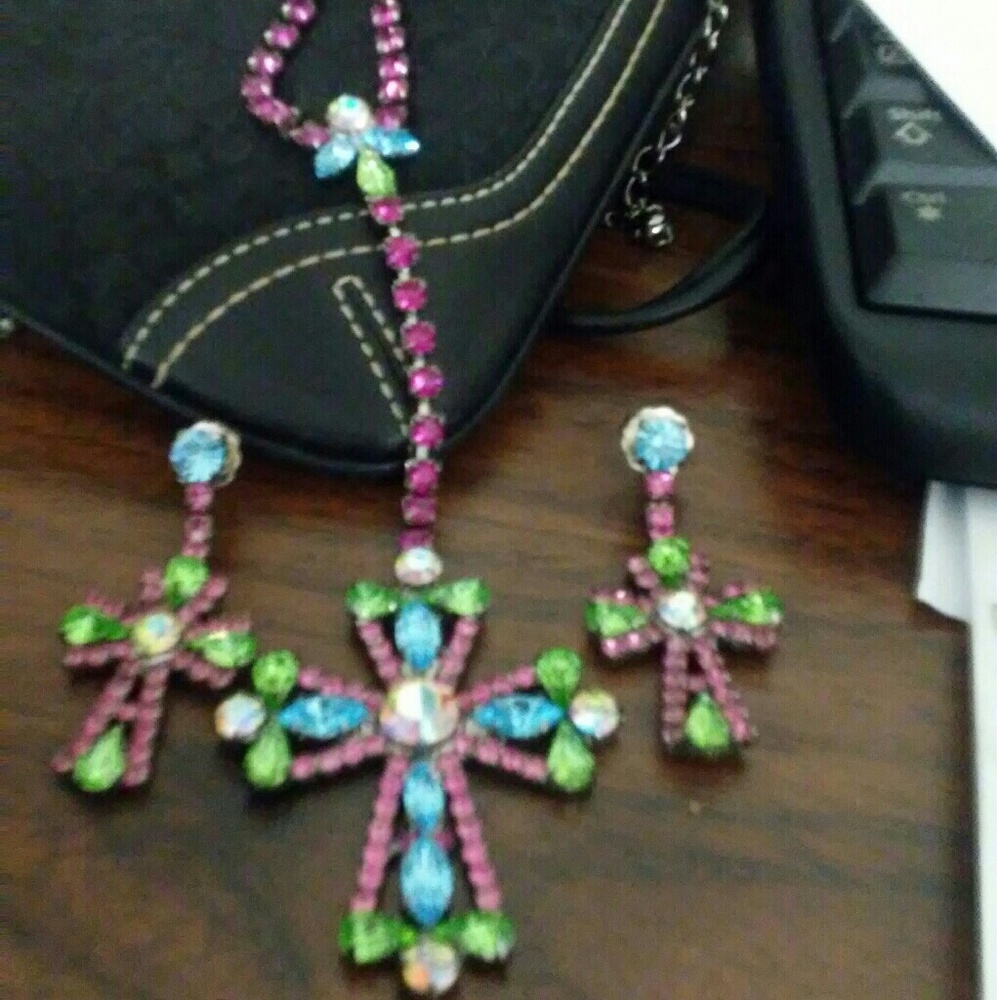 Nicky Butler earrings and necklace