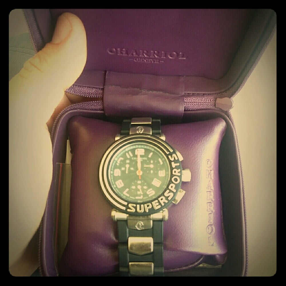 Charriol super sport mens watch