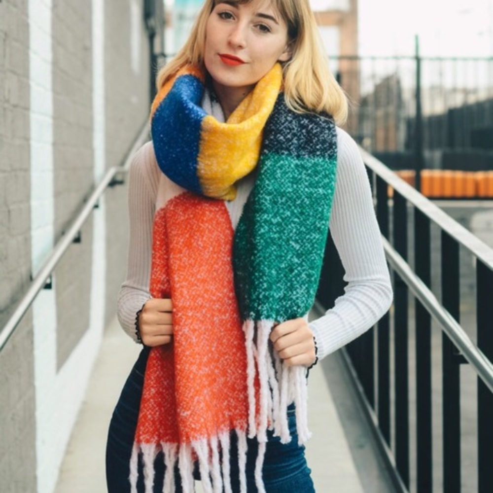Blocked Scarf