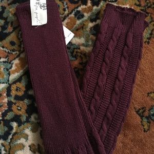 Free People leg warmers