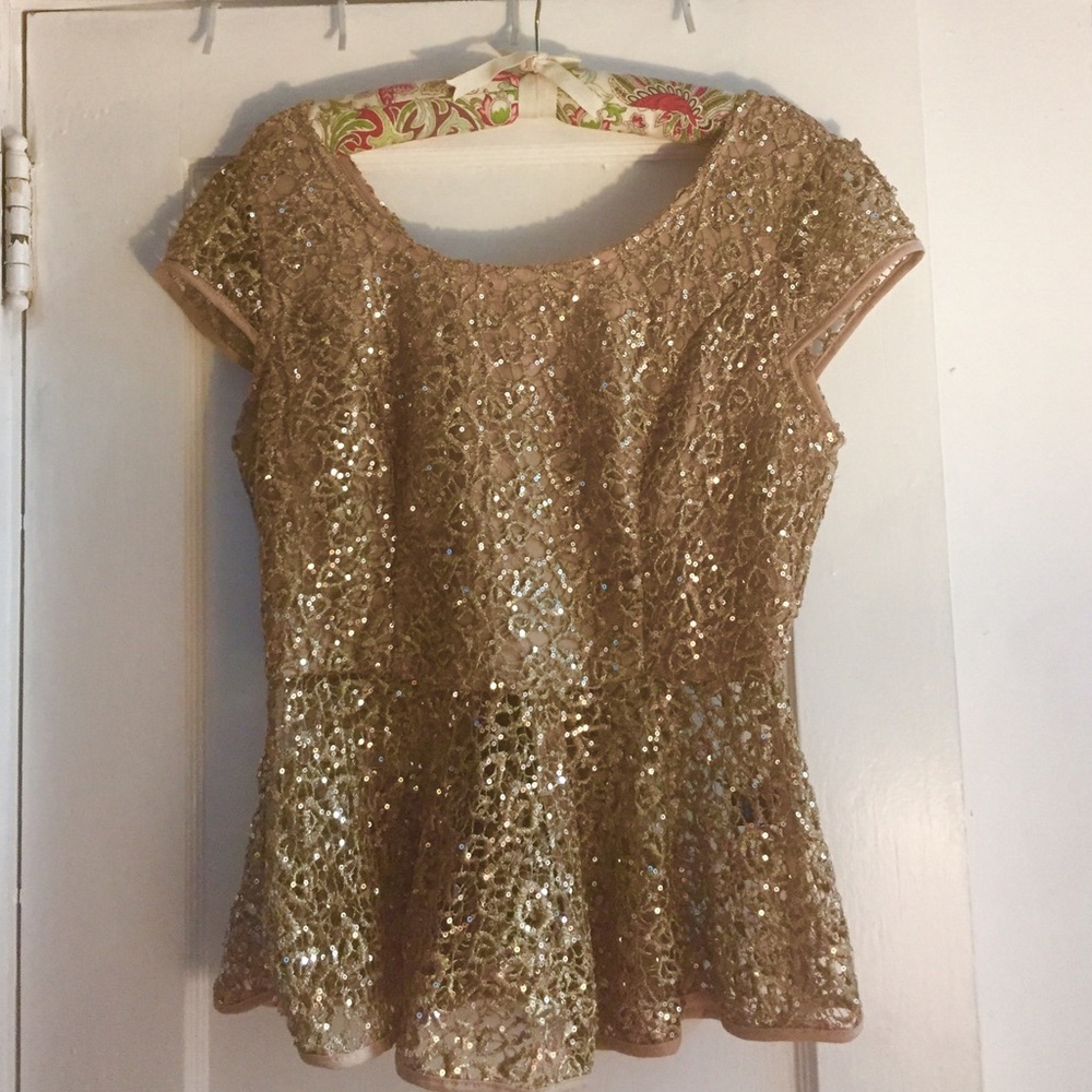 Ark & Co. sequin top
