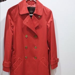 Coach Long Trench Coat- Size XS