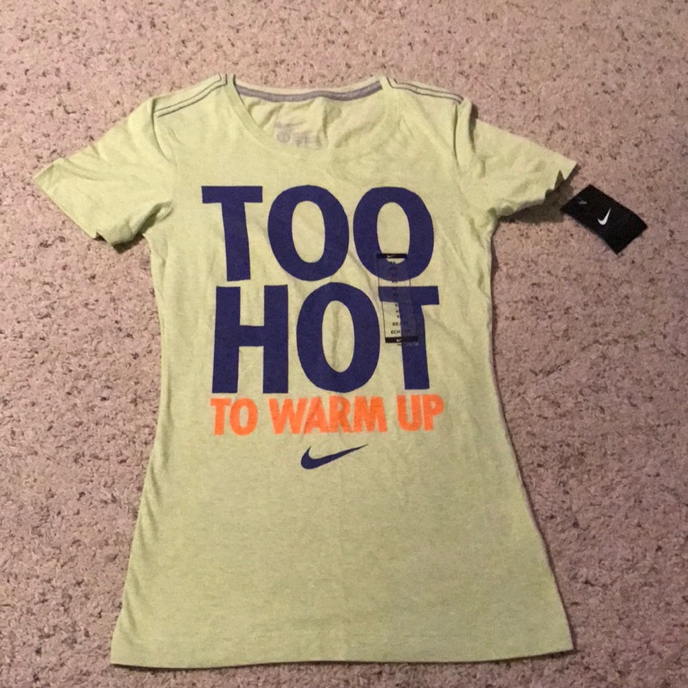 Nike XS Lime Tee - NEW