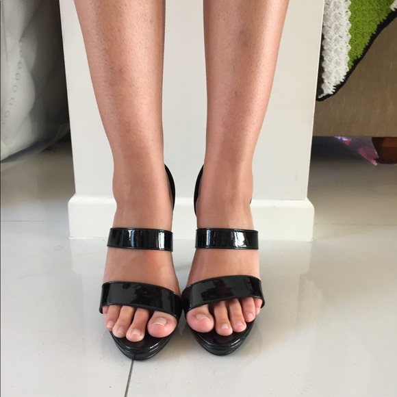 Miss mafia Nora Black Pumps Size 6, 7, 8, 9, 10 11 - Picture 2 of 2