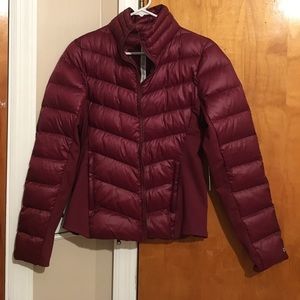 Maroon Alo Yoga Relief Jacket
