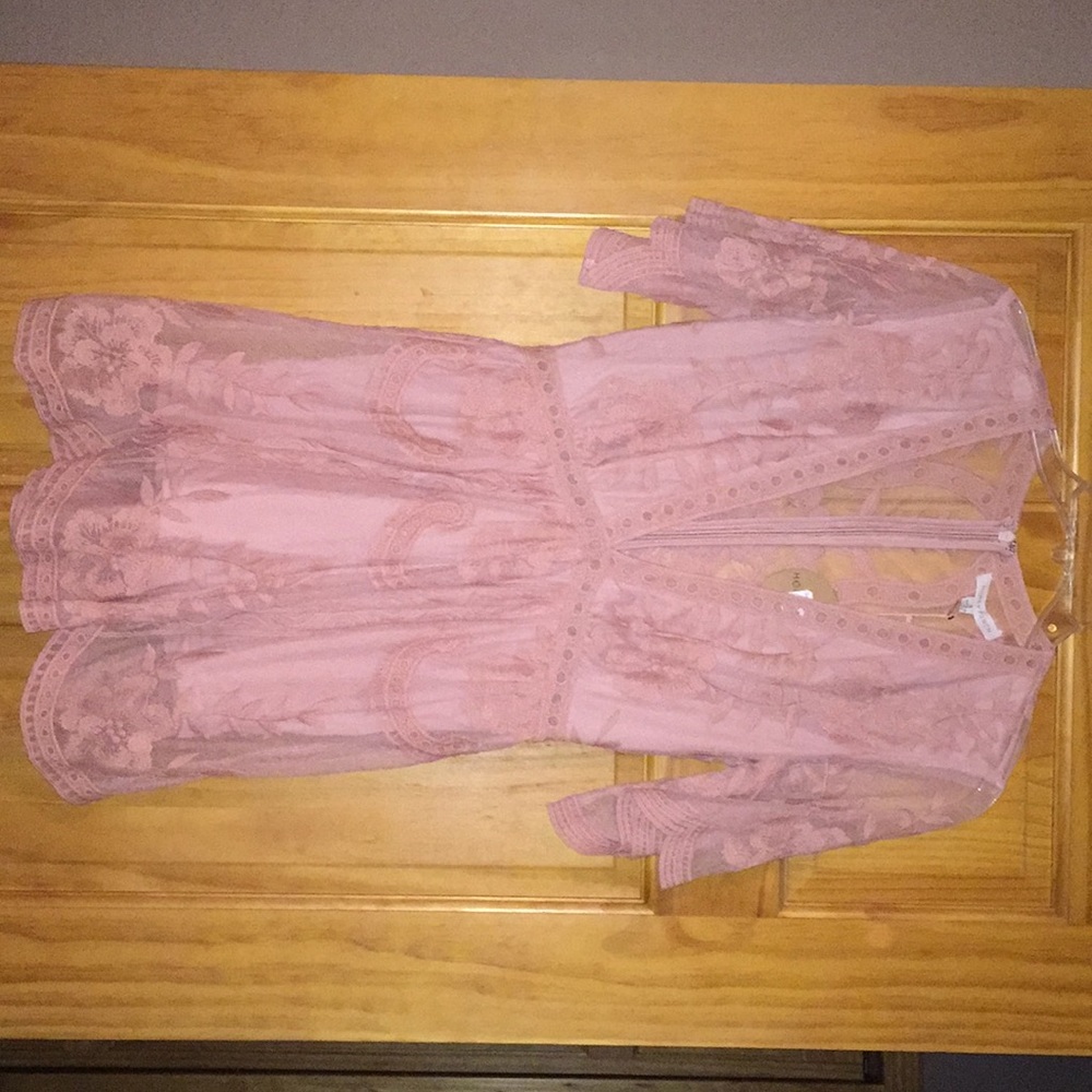 Honey Punch Lace Romper