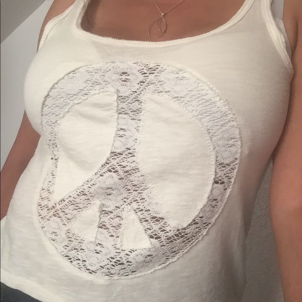 American Eagle Peace T-Shirt