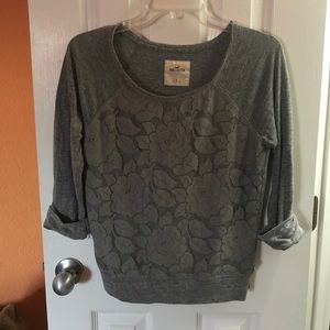 Gray Hollister Sweater