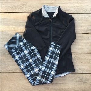 Lululemon • Wonder Under • Plaid