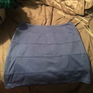 Size Large blue pencil skirt