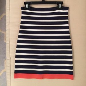 BCBG nautical skirt