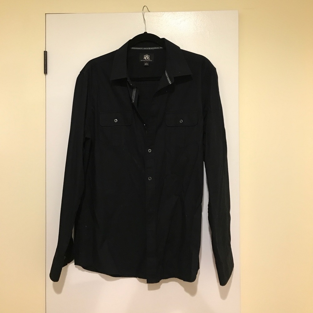 Men's rock and republic button down