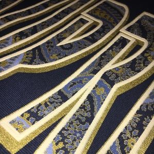 Supreme Paisley Hoodie NAVY FW17