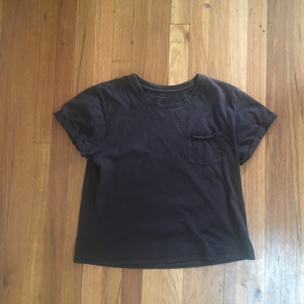 Everlane Box cut T with pocket