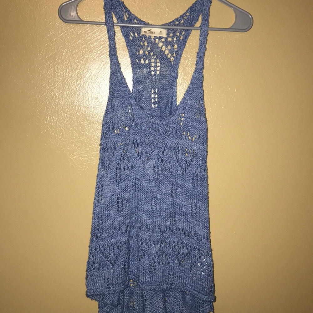 Hollister Blue Knit Tank