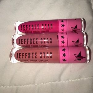 3 JEFFREE STAR VELOUR LIQUID LIPSTICKS