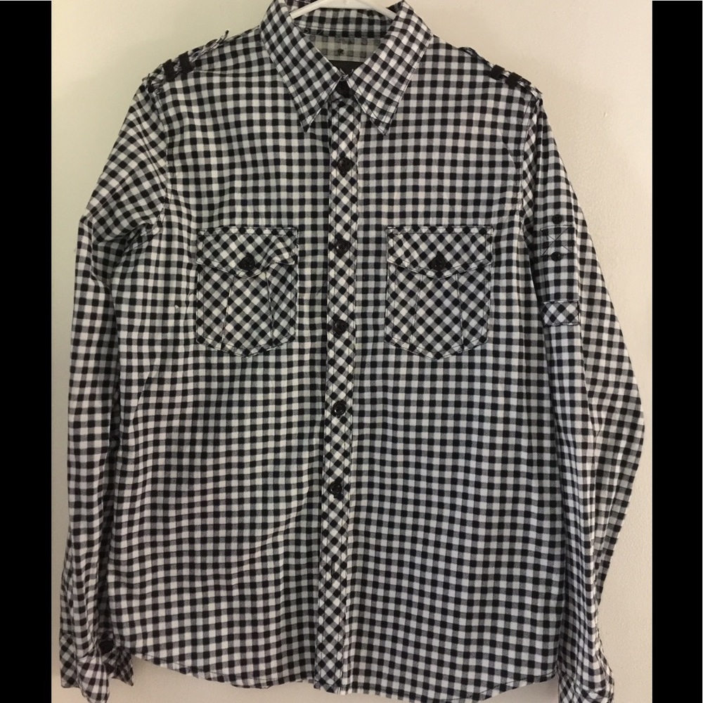 Button Up Flannel With Pockets - image 1