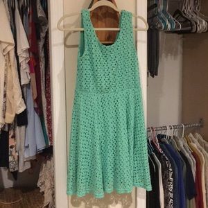 SEAFOAM MINI DRESS