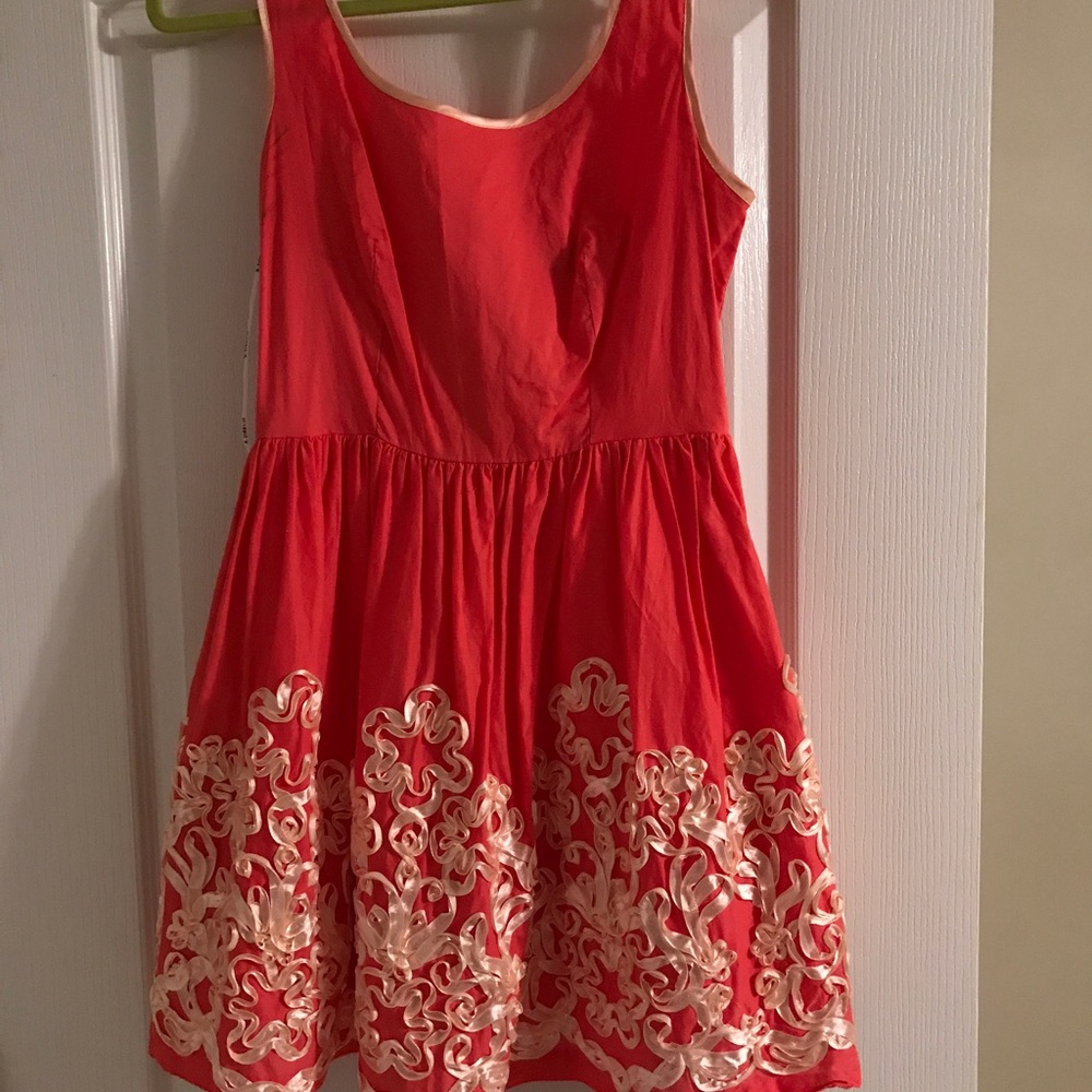 Pretty Coral Dress